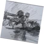 La Meuse et les acieries Thom 